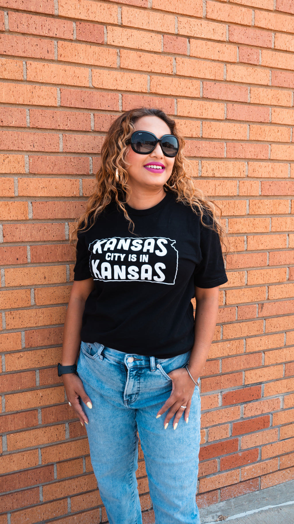 Kansas City is In Kansas Unisex T-Shirt